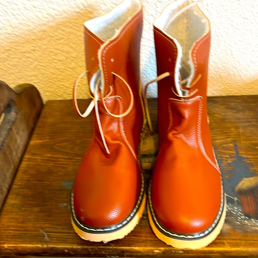 Cheap boots bought online by mistake